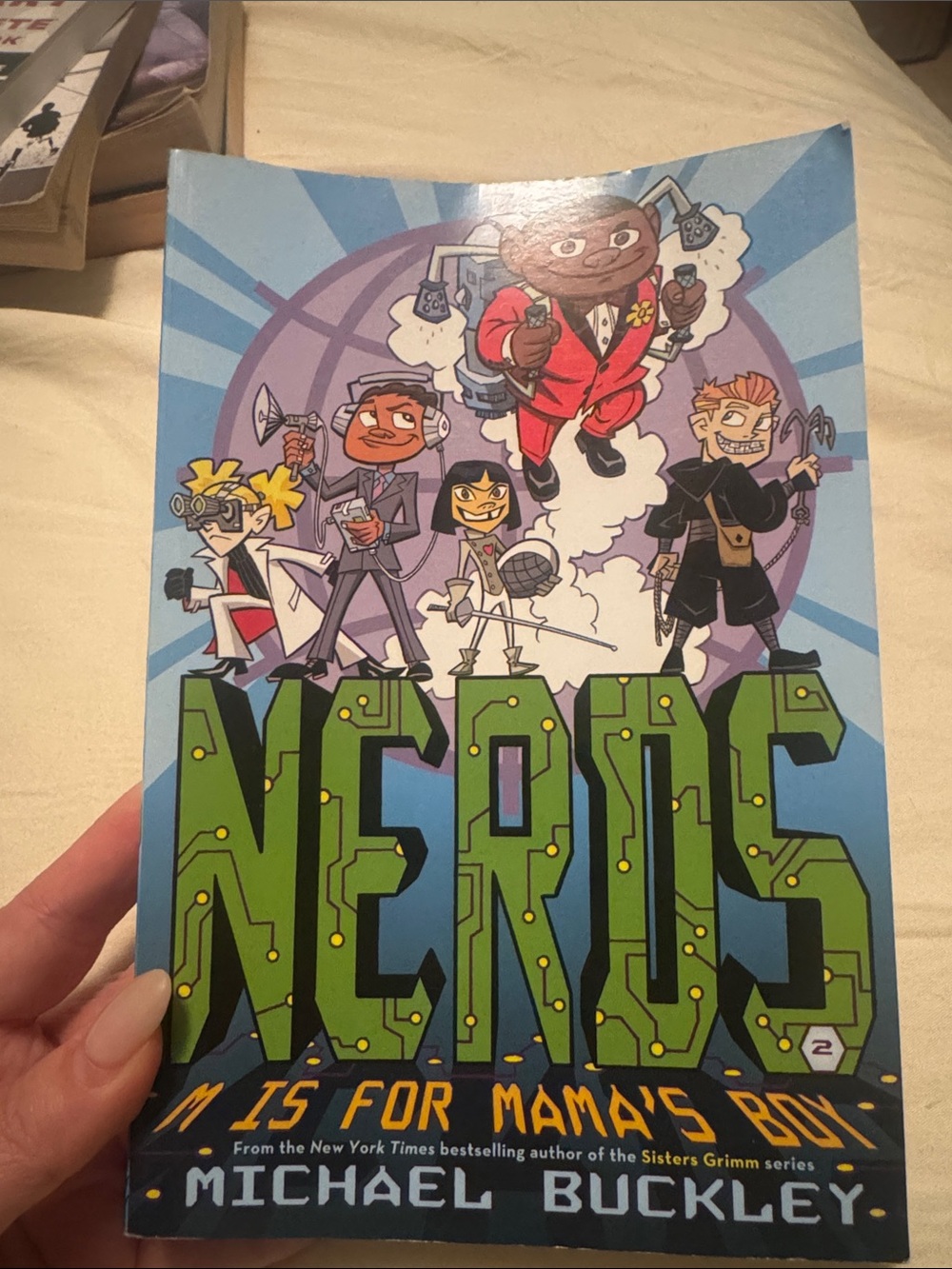 NERDS Volume 2 Graphic Novel by Michael Buckley - Blue & Green Cover